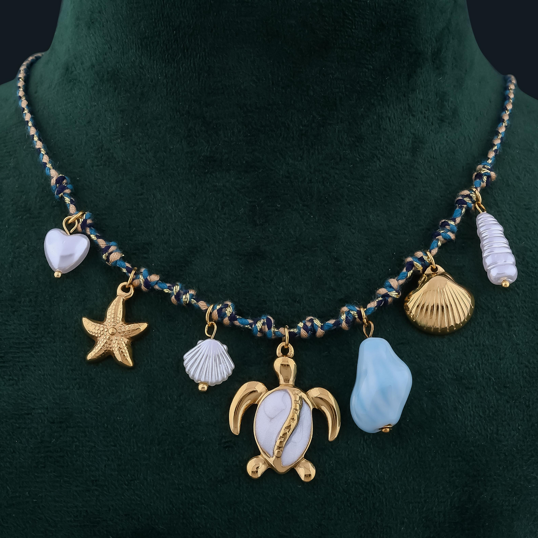 Ocean Charm Necklace