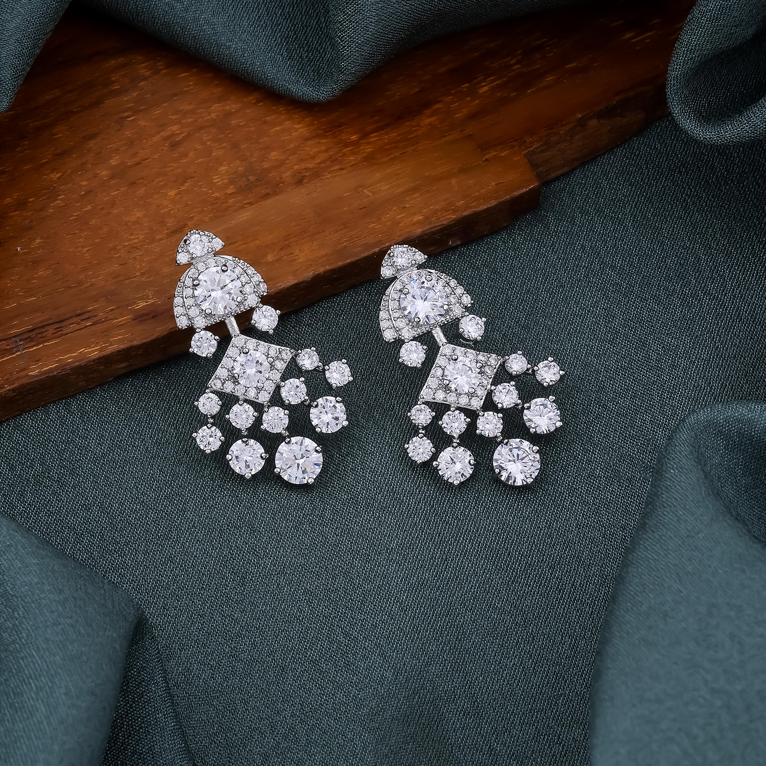 Crystal Chandelier Earrings