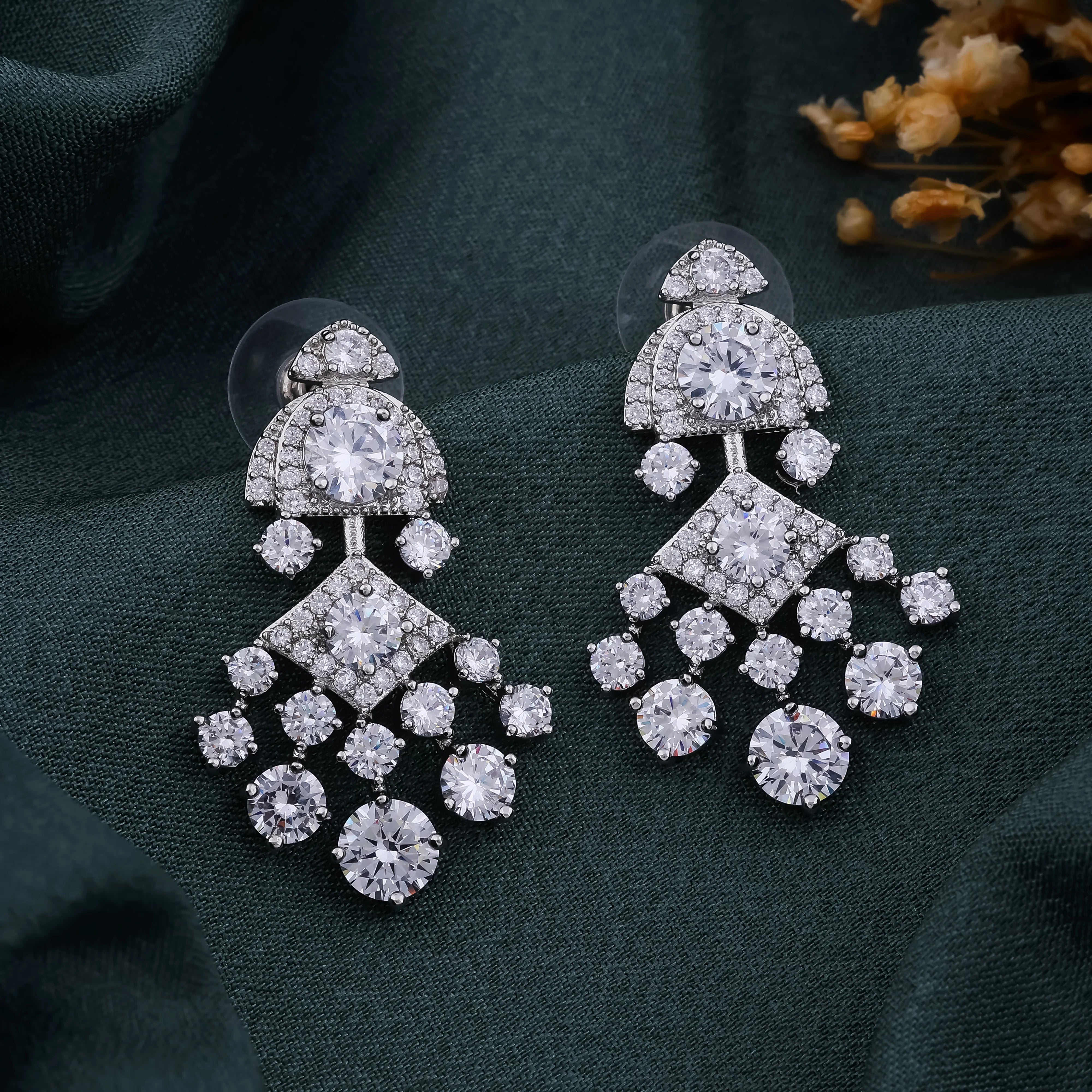 Crystal Chandelier Earrings